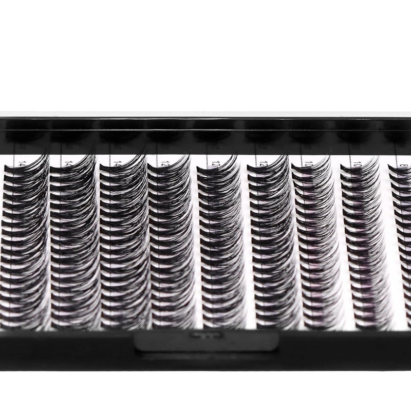 Vayator â†’VAYATOR False Eyelashes 20D 200pcs D Curl 8-20mm Mixed Mink Eyelashes Extension Natural Faux Eyelashes Individual Lashes Makeup Tools(8-10-12-14mm Mixed) - Image 5